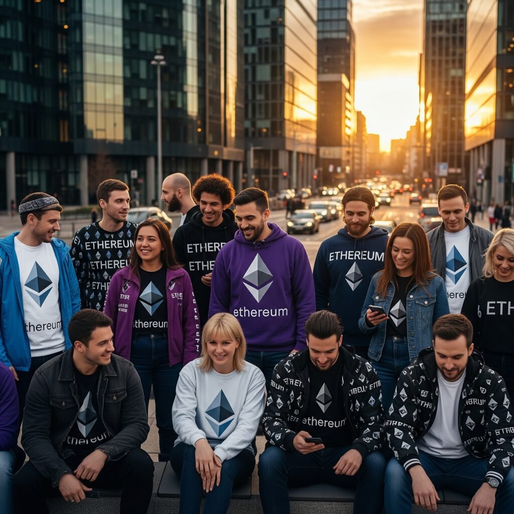 Ethereum t-shirt design tips for crypto clothings and merch